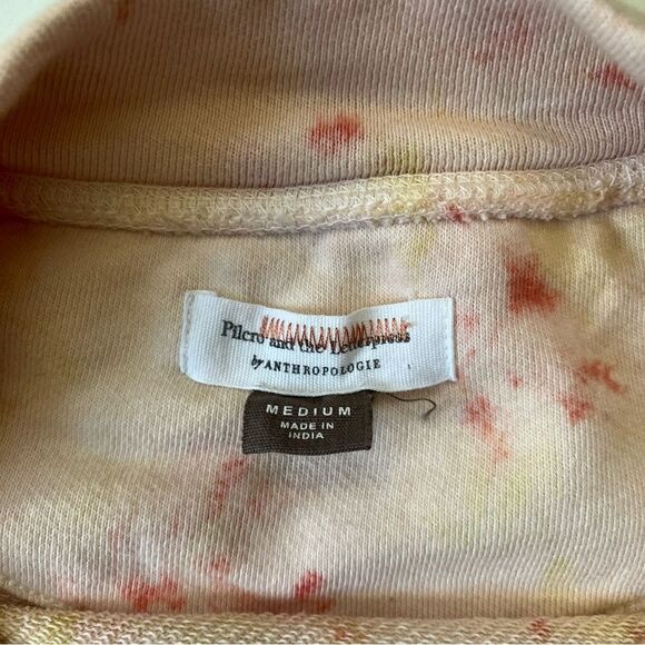 Women's Tie-Dye Sweatshirt - Orange and Pink - Picture 7 of 7